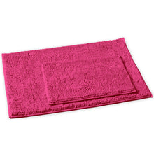Load image into Gallery viewer, 2-Piece Rectangular Mats Set, Large, Hot Pink
