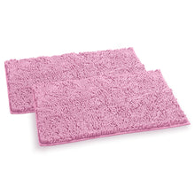 Load image into Gallery viewer, Microfiber Rectangular Rugs, 23x36 Inch 2 Pack Set, Pink
