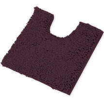 Load image into Gallery viewer, U-Shaped Toilet Bathroom Rug, 20x20, Plum
