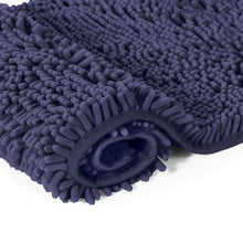 Load image into Gallery viewer, Luxury Chenille Bathroom Rugs 2-Piece Bath Mat Set, Small, Purple

