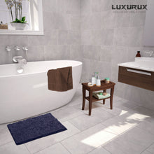Load image into Gallery viewer, Microfiber Bathroom Rectangle Rug, 20x30 Inch, Purple
