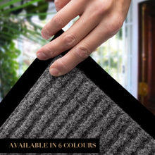 Load image into Gallery viewer, Durable Rubber Door Mat Heavy Duty for Indoor Outdoor, 23x35 Inch
