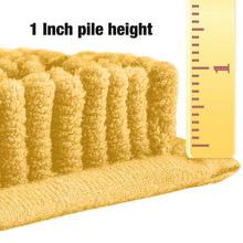 Load image into Gallery viewer, Rectangle Microfiber Bathroom Rug, 15x23 inch, Sunshine Yellow
