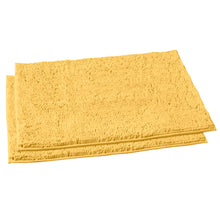 Load image into Gallery viewer, Microfiber Rectangular Rugs, 23x36 Inch 2 Pack Set, Yellow
