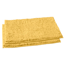 Load image into Gallery viewer, Microfiber Rectangular Mat Mini Set, 16x24 Inch 2 Pack Set, Yellow
