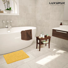 Load image into Gallery viewer, Microfiber Bathroom Rectangle Rug, 20x30 Inch, Sunshine Yellow
