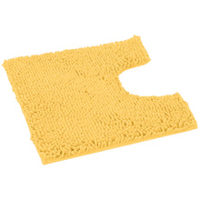 Load image into Gallery viewer, U-Shaped Toilet Bathroom Rug, 20x23, Yellow
