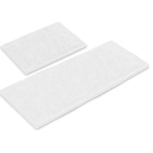 Load image into Gallery viewer, Chenille Microfiber 2-Piece Rectangular Mats Set, XL, White
