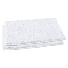 Load image into Gallery viewer, Microfiber Rectangular Mat Mini Set, 16x24 Inch 2 Pack Set, White
