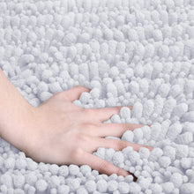 Load image into Gallery viewer, Rectangular 2 Piece Bath Rug Set, 15x23 + 27x47 inch, White
