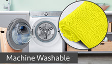 Load image into Gallery viewer, U-Shaped Toilet Bathroom Rug, 20x23, Neon Yellow
